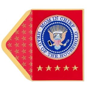 ⚡️5/$30⚡️Papyrus mom in chief, Mother’s Day card